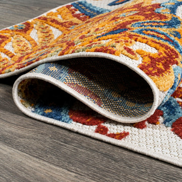 Gordes Paisley High-low Indoor/outdoor Area Rug